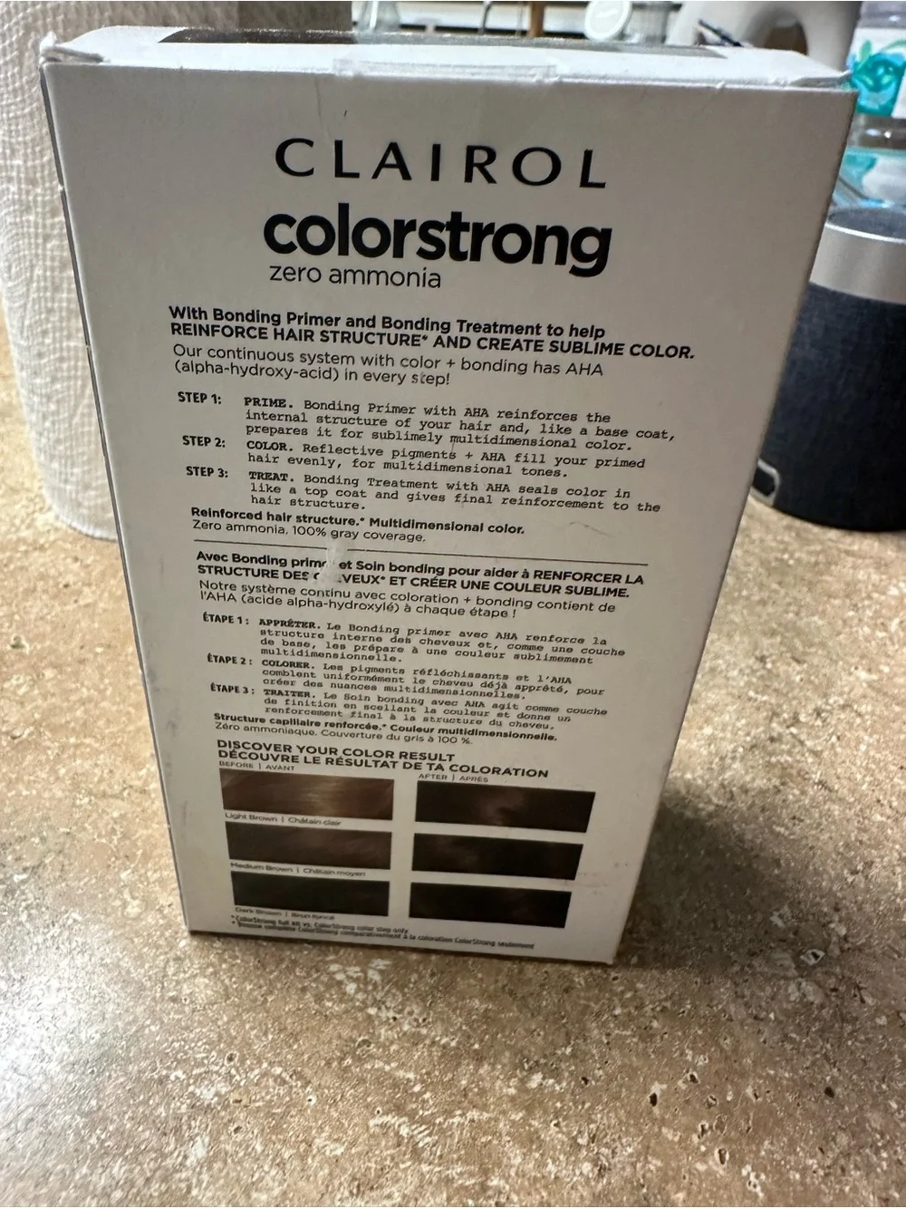 Women’s Hair dye dark brown